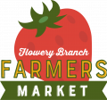 Farmers Market Strawberry Logo