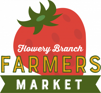 Farmers Market Strawberry Logo